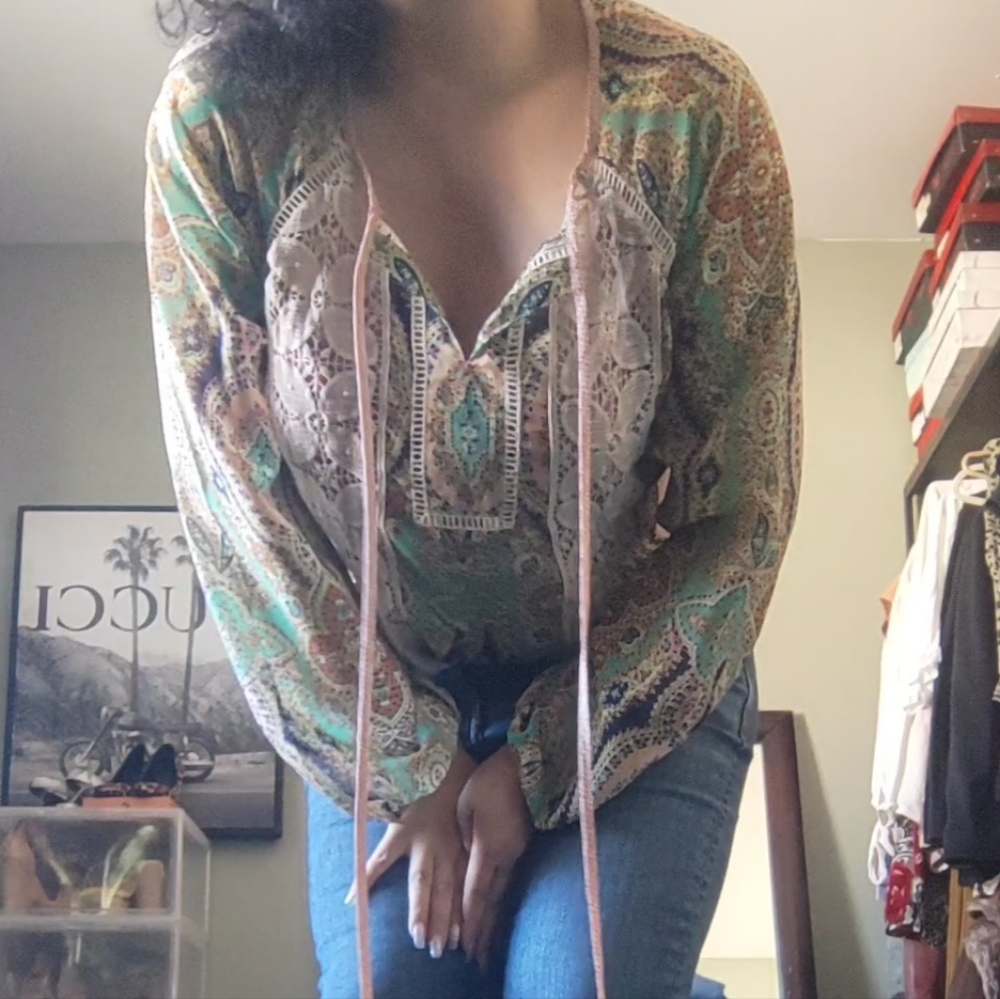 Boho Lace Top